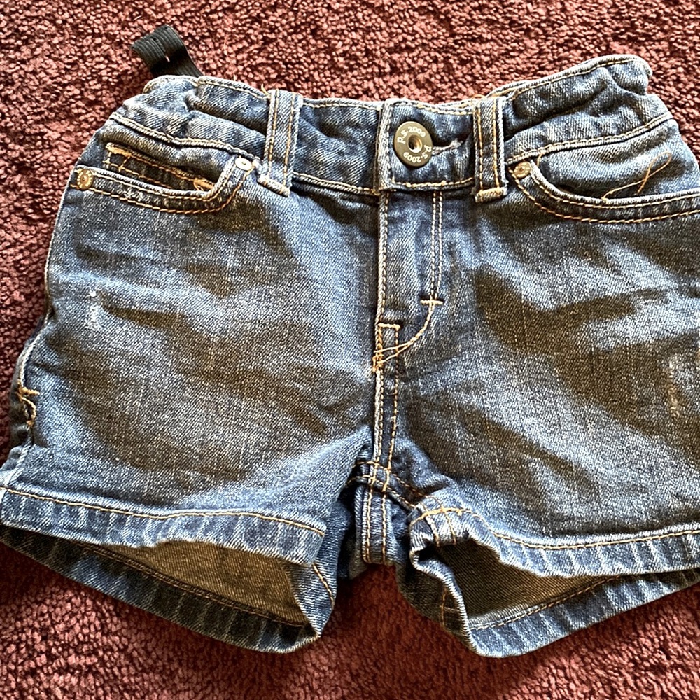 Girls Jean shorts size 4 Toddler